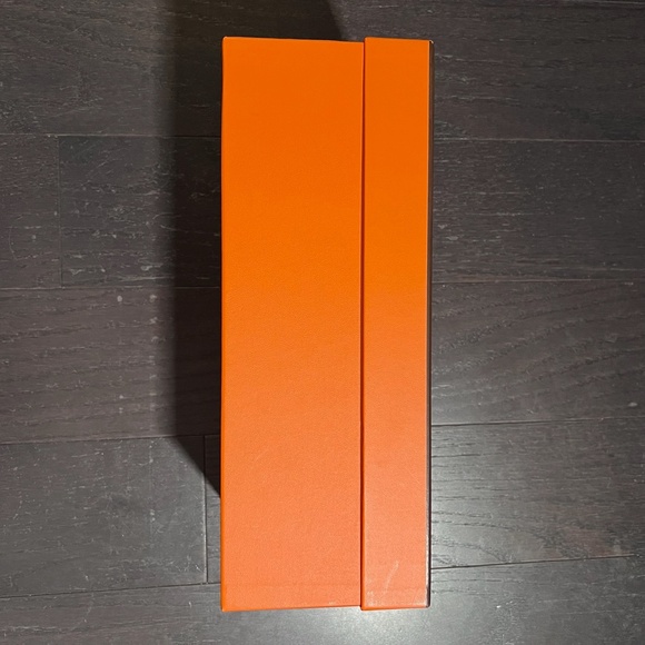 Hermes large size empty box shoe box case decoration storage orange - Picture 4 of 6